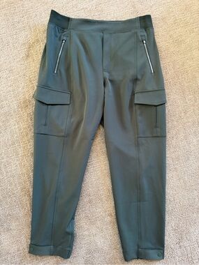 Athleta Brooklyn Olive Green Cargo Pants